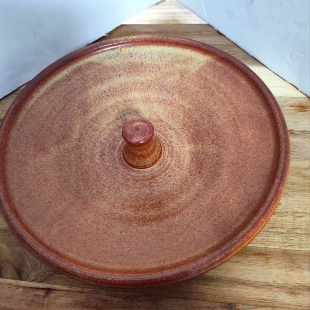 The Gourmet Pottery Egg Cooker Brown Rustic